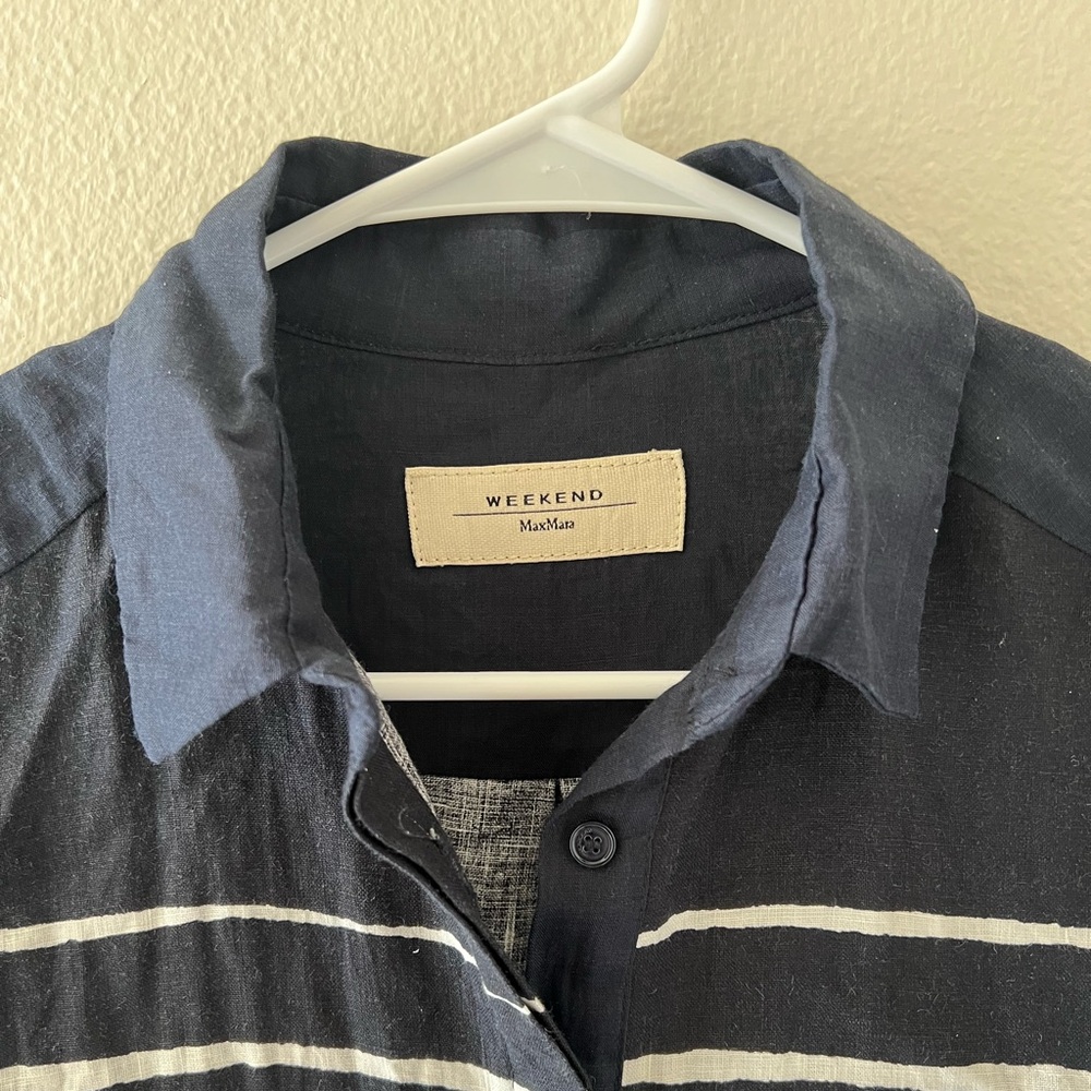 Weekend Max Mara Linen Shirt View 2